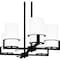 Quoizel Seymour Linear Chandelier 6 Lights Matte Black SEY636MBK - alternate 3